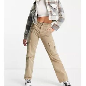 ASOS Stradivarius STR Straightleg Cargo Pants